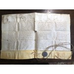 Gregorio XIV - Pergamena con Bolla 1591