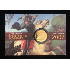 2007 Full Sovereign Gold Proof