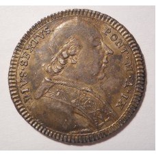 Pius VI  -  Roma - Doppio Giulio AN. IX 