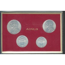 Pius XII - Set 1949 - 4 Coins - Year XI