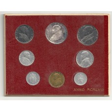 Pius XII - Set 1958 - 8 Coins - Year XX