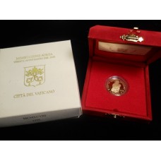 Giovanni Paolo II -  1998 - 50.000 Lire Oro - "VERSO L'ANNO SANTO DEL 2000"