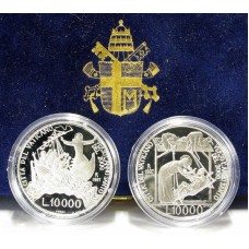 Giovanni Paolo II - "VERSO L'ANNO SANTO DEL 2000" - Emissione 1997 - 2 Coins PROOF