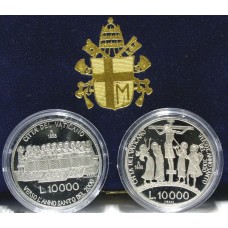 Giovanni Paolo II - "VERSO L'ANNO SANTO DEL 2000" - Emissione 1998 - 2 Coins PROOF